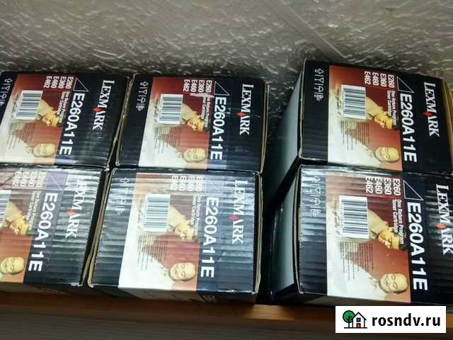 Тонер-Картридж Lexmark E260 Братск - изображение 1