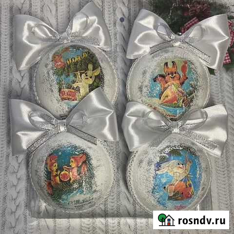 Новогодние шары ручной работы Йошкар-Ола - изображение 1