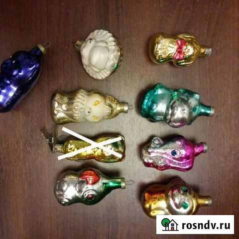 Елочные игрушки периода СССР Магадан - изображение 1