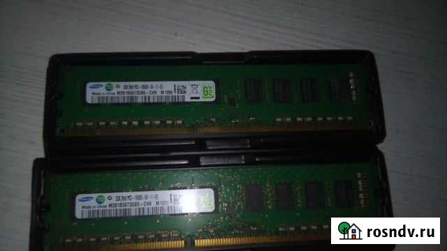 Оперативная память 2+2 DDR3 4Gb Тюмень - изображение 1
