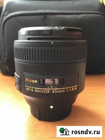 Nikon 85mm f/1.8G AF-S Nikkor объектив для портрет Уфа - изображение 1