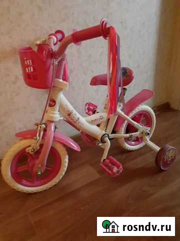 Велосипед с ручкой d10 от 1,5 лет Новокузнецк - изображение 1