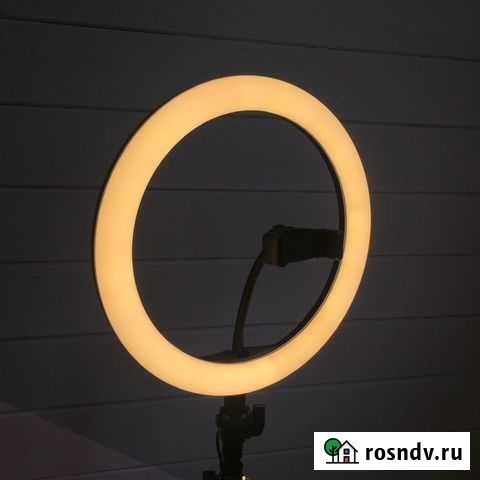 Кольцевая лампа со штативом 26 см Владимир - изображение 1