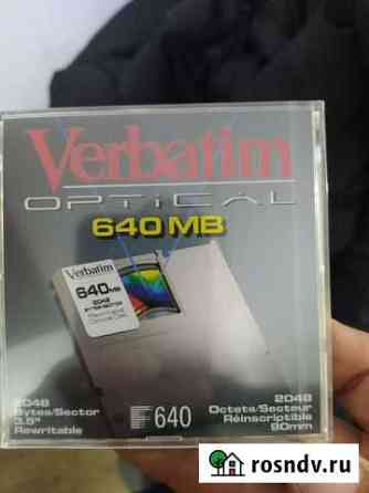 MO Disk 230mb Verbatim 512 Bytes Rewritable Сургут