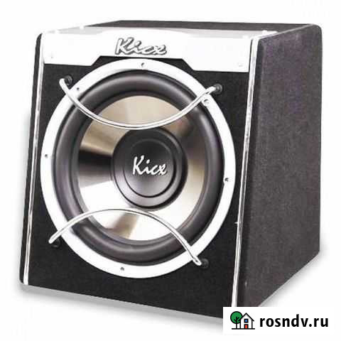 Сабвуфер kicx ICQ-301BXA корпусной активный Иркутск - изображение 1