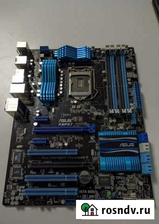 Материнская плата asus p8p67 lga1155 Истра - изображение 1
