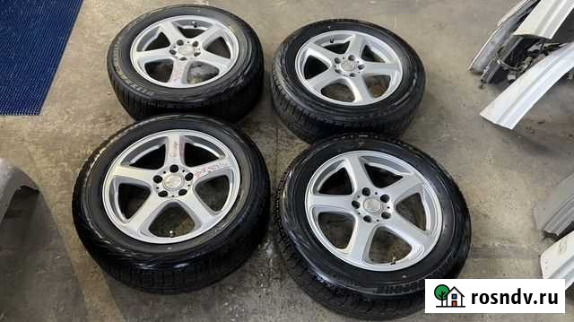 Комплект зимних колес 215/60 R17 Барнаул - изображение 1