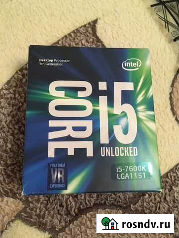 Процессор intel i5 7600k BOX lga 1151 сокет Екатеринбург - изображение 1