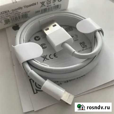 Зарядка для iPhone (оригинальная) Черкесск - изображение 1