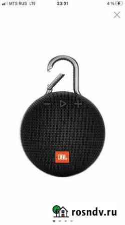Портативная колонка JBL Clip 3 Black Нижний Тагил
