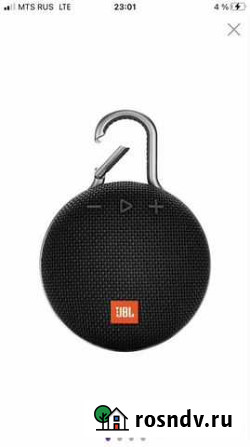 Портативная колонка JBL Clip 3 Black Нижний Тагил - изображение 1