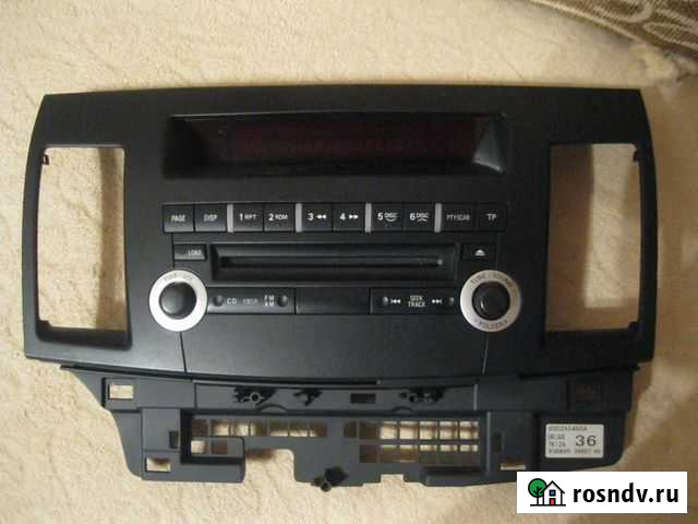 Штатная магнитола оригинал на лансер 10 2007 год Владикавказ - изображение 1