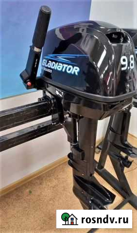 Лодочный мотор gladiator G9.8 б/у Чита - изображение 1