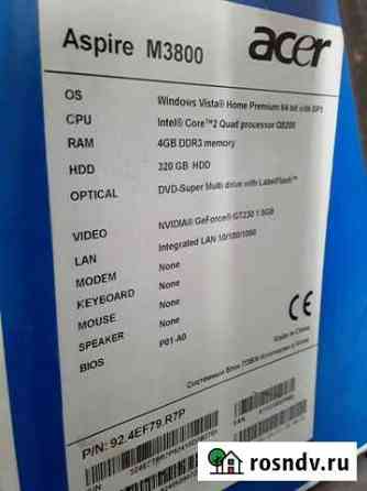 Системный блок Acer Aspire M3800 Искитим