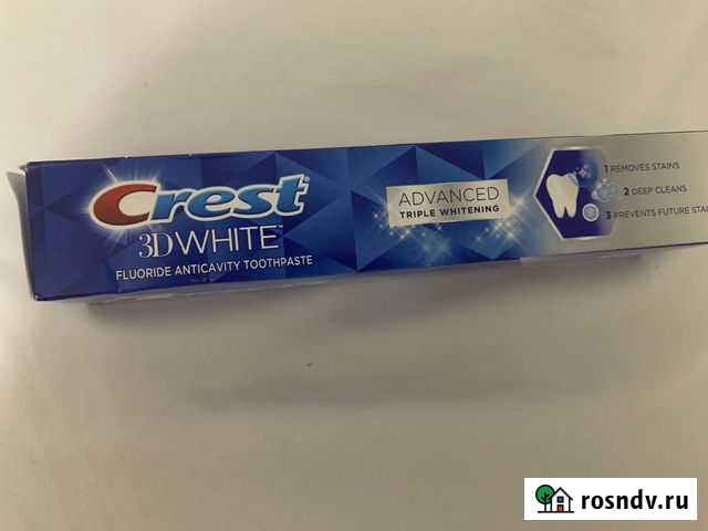 Зубная паста crest отбеливающая Оренбург - изображение 1