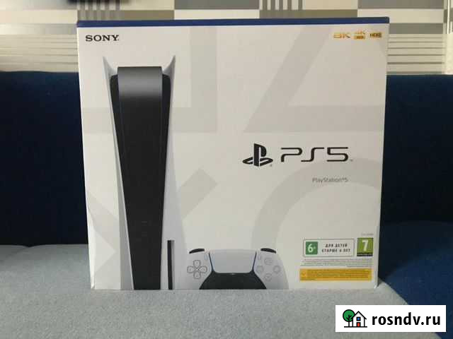 Sony playstation 5 с дисководом Калининград - изображение 1