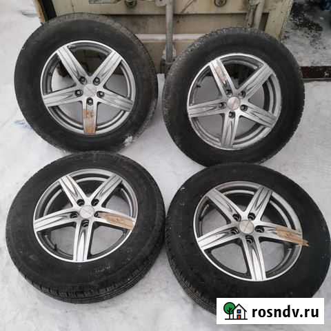 215/65 R16 Continental CrossContact Лето Литые R16 Калуга - изображение 1