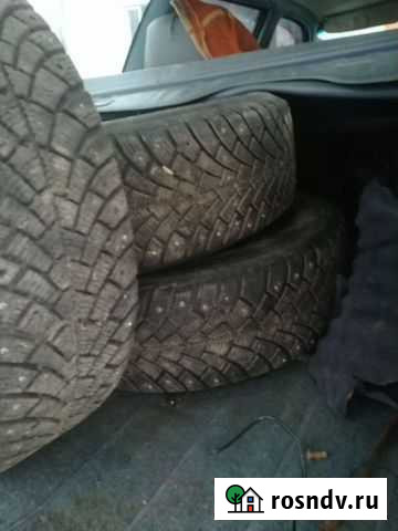 Зимние шипованные колеса р15 Ухта - изображение 1