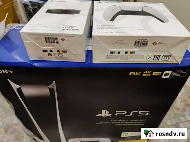 Новая Sony playstation 5 PS5 комплект Ростов-на-Дону - изображение 1