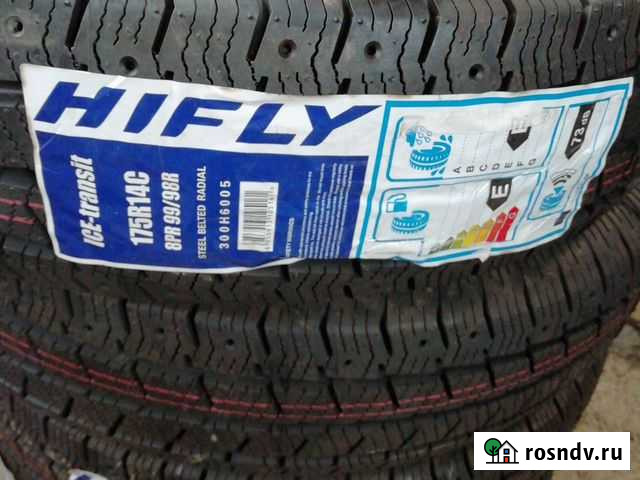 Зимние шины Hifly ice transit LT 175R14 Елизово - изображение 1