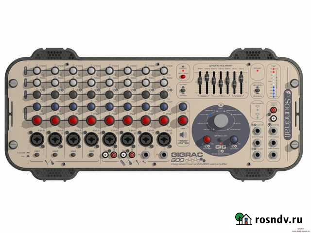Активный микшер с усилителем Soundcraft GigRac 600 Курган - изображение 1