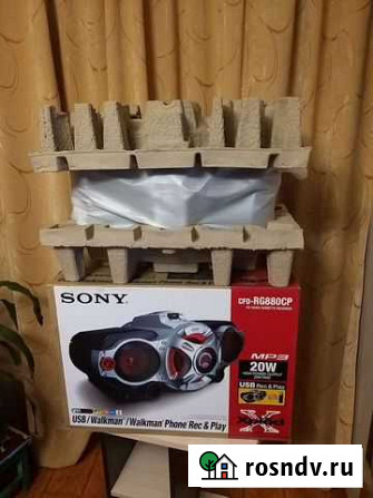 Бумбокс Sony CFD-RG880CP, новый Рославль - изображение 1