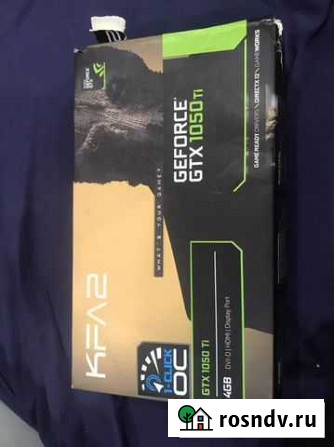 Gtx1050 ti click oc 4gb 128bit gddr5 Краснодар - изображение 1