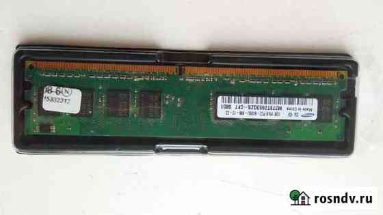 Оперативная память Samsung 1Gb 1Rx8 PC2-6400U-666 Вологда