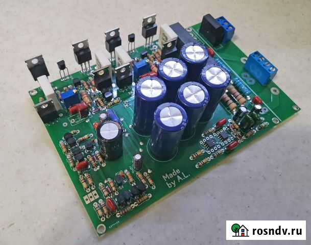 Усилитель А. Никитина на N-канальных полевиках Новосибирск - изображение 1