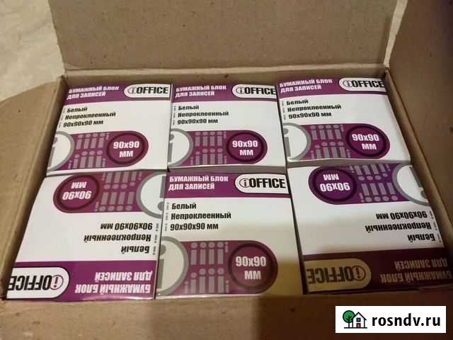Бумажные блоки-кубики для записи Office цвет белый Йошкар-Ола - изображение 1