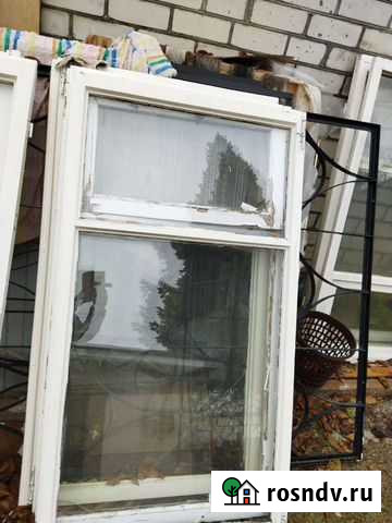 Деревянные окна со стеклопакетом бу Минеральные Воды - изображение 1