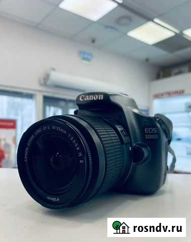 Фотоаппарат, Canon EOS 1200D kit 18-55 Ростов-на-Дону - изображение 1