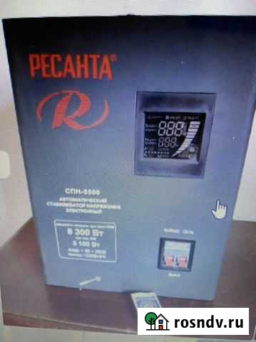 Стабилизатор напряжения ресанта спн 5500 Томск - изображение 1