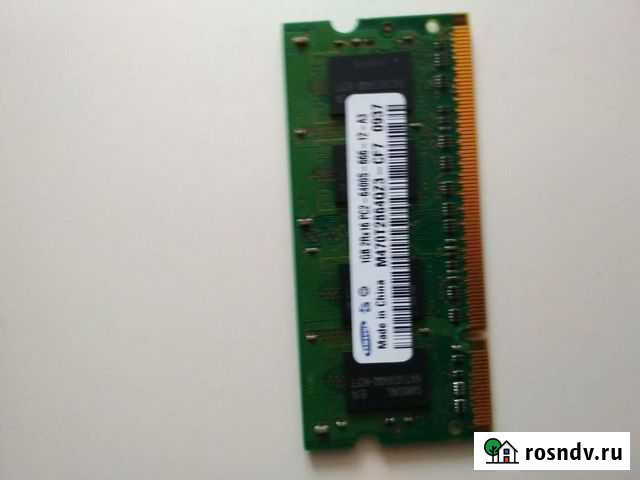 Оперативная память ddr2 для ноутбука Оренбург - изображение 1