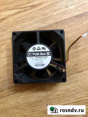 Вентилятор 24 вольт sanyo denki 109po824a2d03 Красноярск - изображение 1