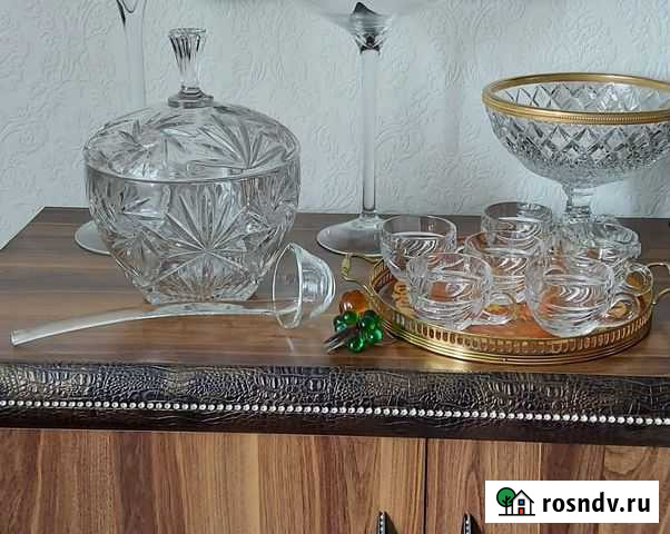 Крюшонница с кружками, посуда из Европы Грозный - изображение 1