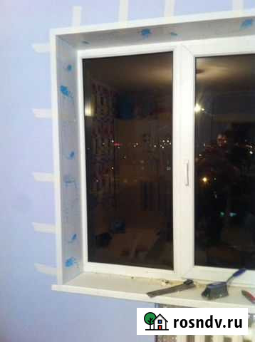 Отделка оконных и дверных откосов пластиком Кропоткин - изображение 1