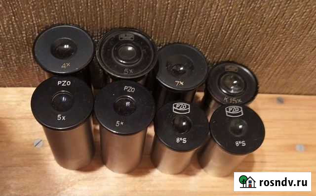 Окуляры для микроскопа ломо Pzo Zeiss Калининград - изображение 1