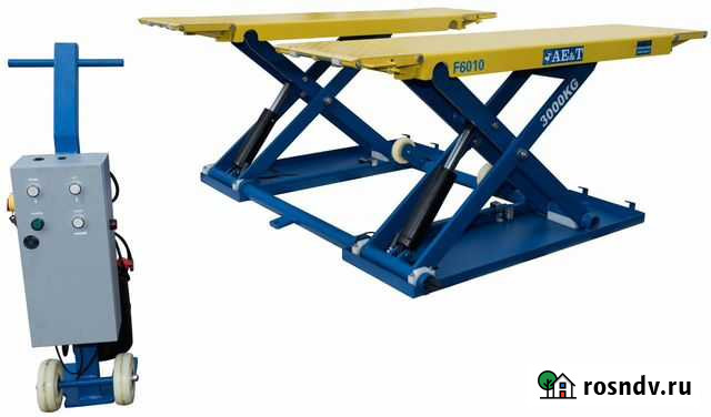 Подъемник ножничный AE&T F6010 мобильный (220В) Нижний Новгород - изображение 1