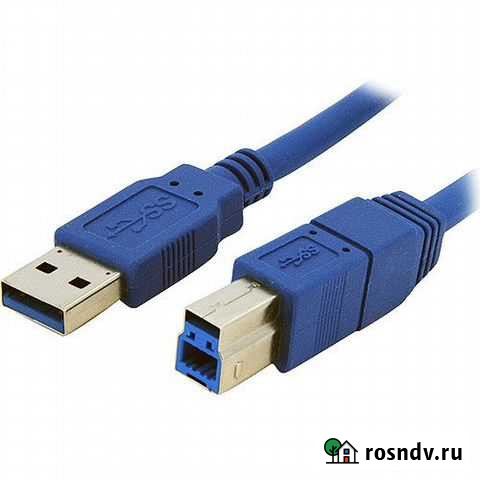 Кабель usb 3.0, USB 2.0 для принтера, сканера Новокузнецк - изображение 1