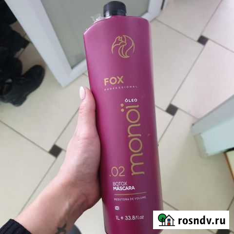 Ботокс FOX oleo DE monoi 1000ml Чебоксары - изображение 1