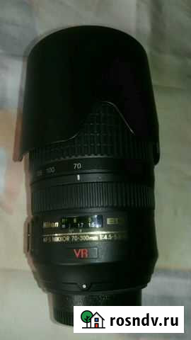 Объектив nikkor 70-300 mm 4,5-5,6G Челябинск - изображение 1