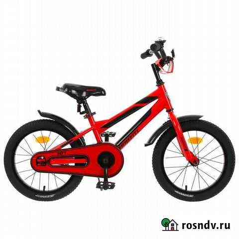 Велосипед 16&quot; Graffiti Deft, красный/чёрный Челябинск