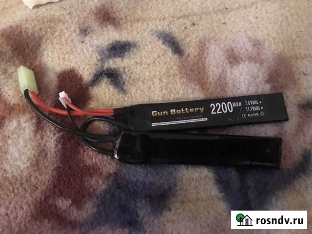 Батарея аккумуляторная Li-on 7,4В новая Златоуст - изображение 1