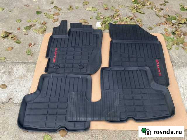 Коврики салона рено каптюр резиновые новые оригина Брянск - изображение 1