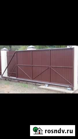 Откатные ворота Рославль - изображение 1