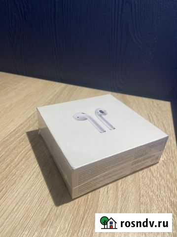 Наушники apple airpods 2 оригинальные новые Оренбург - изображение 1