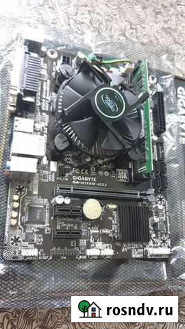 Новое i3-9100f + Gigabyte + 8Gb + Deep Cool Барнаул - изображение 1