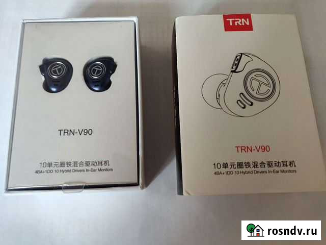 Наушники trn-v90 Алексин - изображение 1