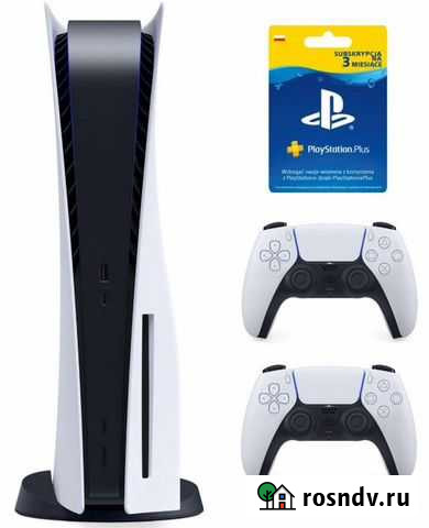 Ps5 + 2 геймпада, наушники 3d, камера, 60 игр Казань - изображение 1